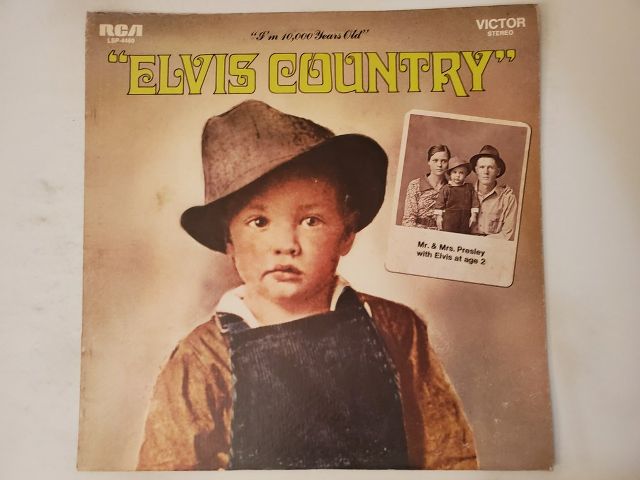 Elvis Presley Elvis Country (I'm 10,000 Years Old) vinyl record