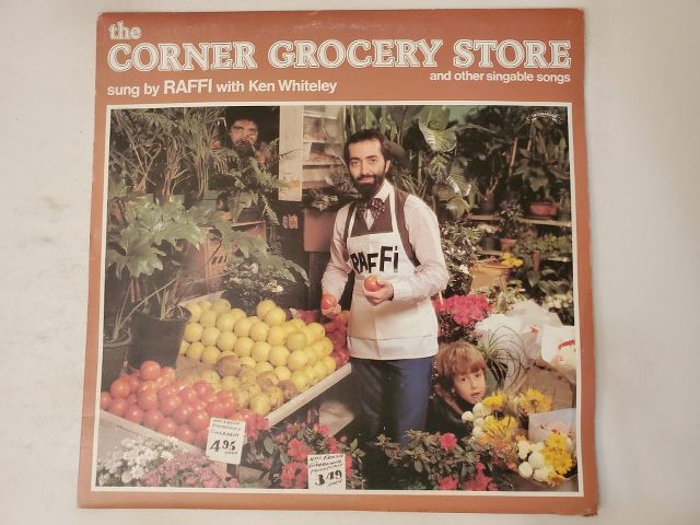 Raffi The Corner Grocery Store vinyl record