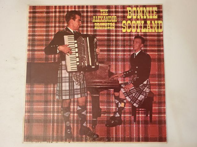 The Alexander Brothers Bonnie Scotland vinyl record