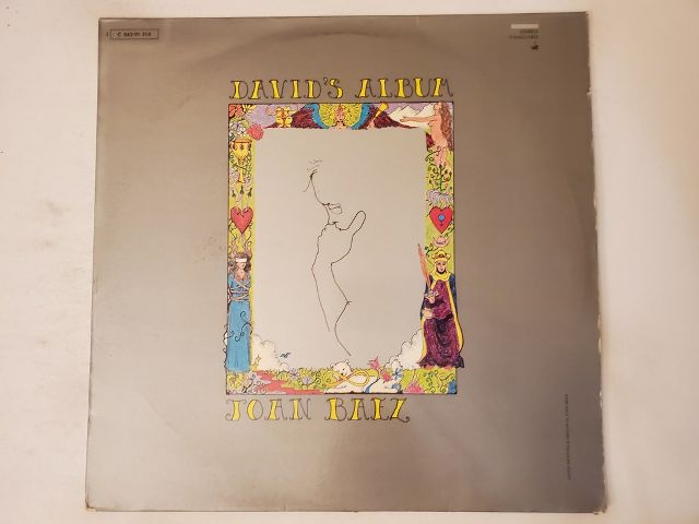 Joan Baez David's Album vinyl record
