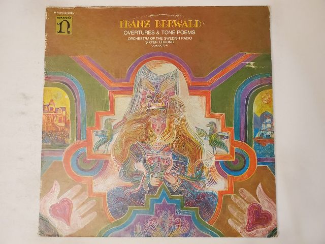 Franz Berwald Overtures & Tone Poems vinyl record