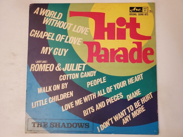 The Shadows Hit Parade vinyl record