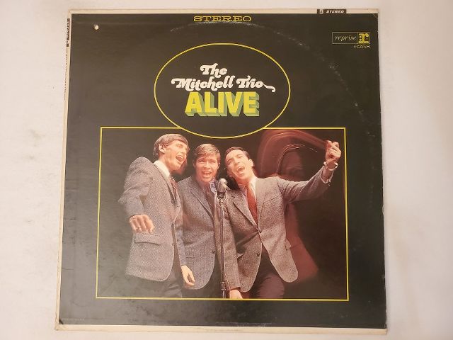 The Mitchell Trio Alive vinyl record
