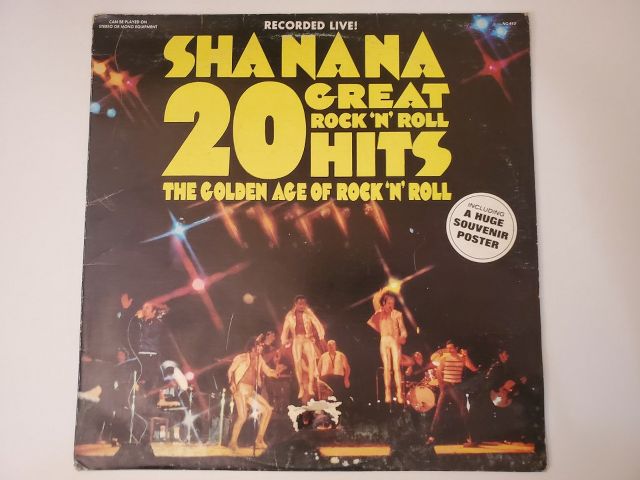 Sha Na Na 20 Great Rock 'N' Roll Hits: The Golden Age of Rock 'N' Roll vinyl record