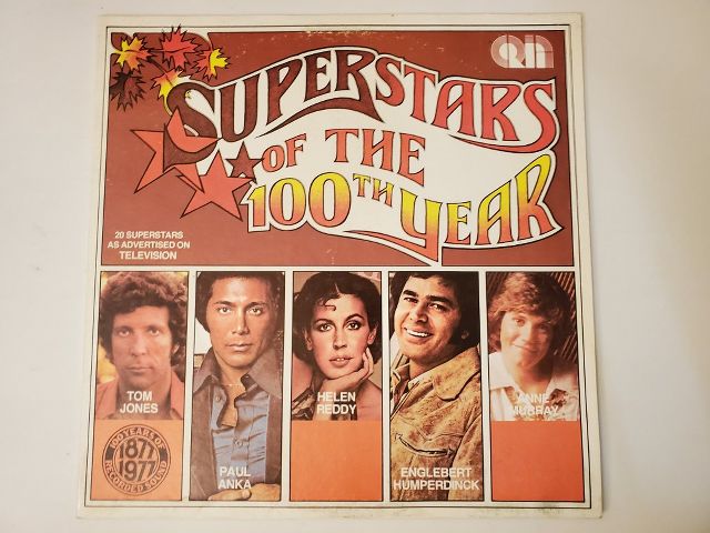 Various Artists Superstars of the 100th Year vinyl record
