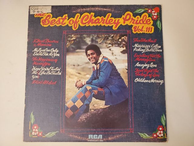 Charley Pride Best of Charley Pride Vol. III vinyl record