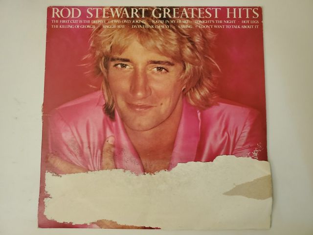 Rod Stewart Greatest Hits vinyl record