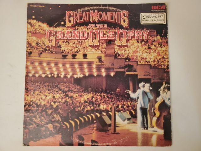 Various Artists Great Moments at the Grand Ole Opry vinyl record