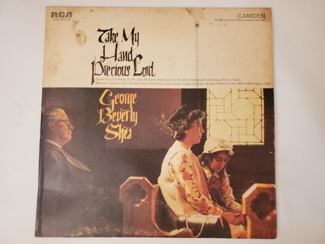 George Beverly Shea Precious Lord, Take My Hand vinyl record