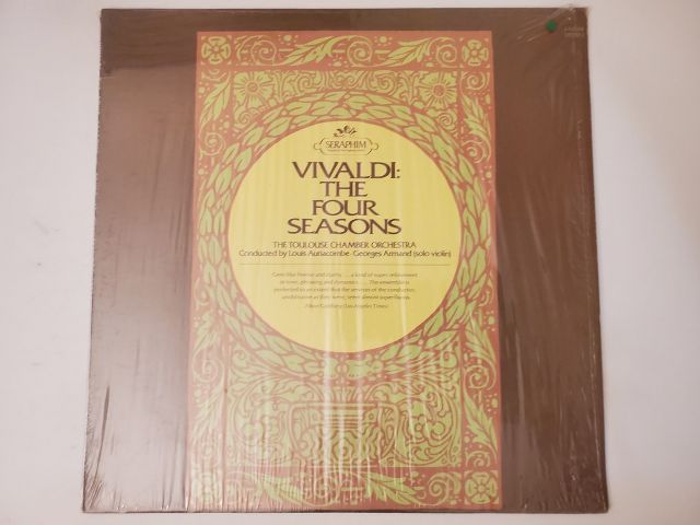 Antonio Vivaldi The Four Seasons vinyl record