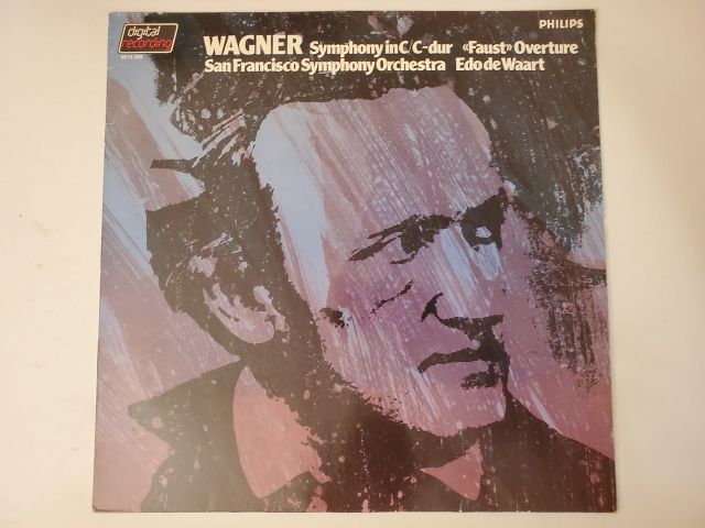 San Francisco Symphony Orchestra Wagner: Symphony in C/C-dur, 'Faust' Overture vinyl record