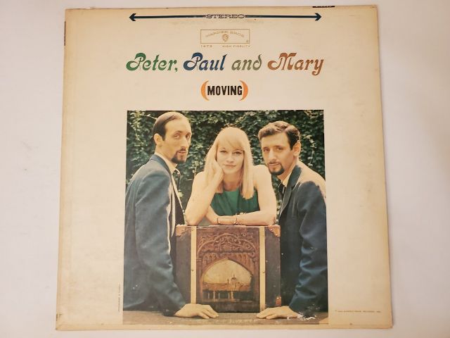 Peter, Paul and Mary Moving vinyl record