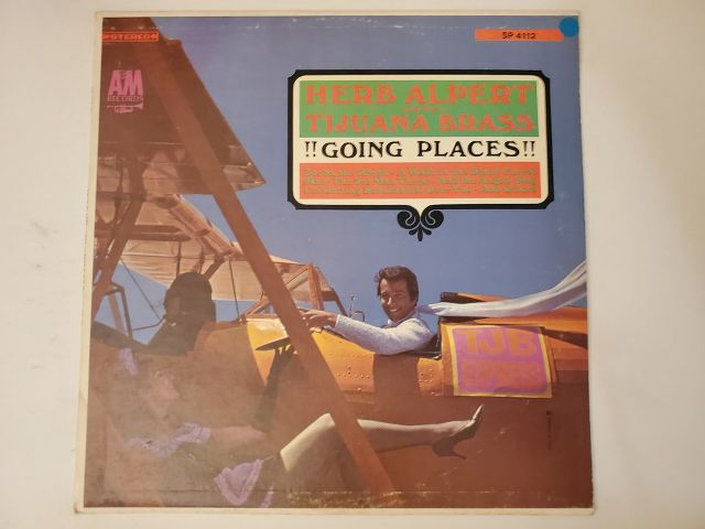 Herb Alpert and the Tijuana Brass !!Going Places!! vinyl record