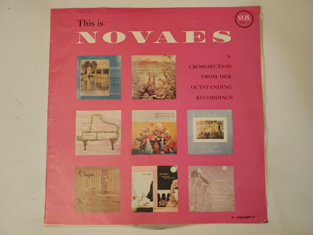 Guiomar Novaes This Is Novaes vinyl record