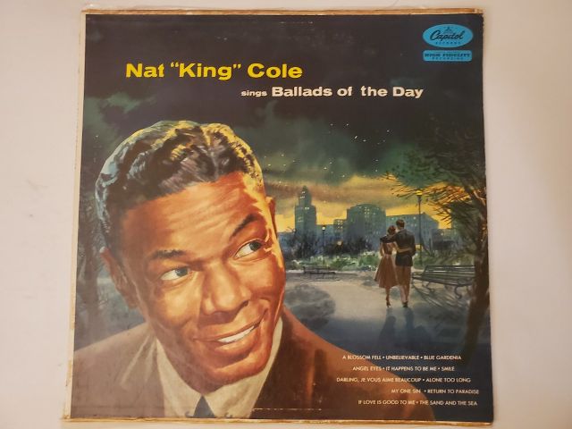 Nat "King" Cole Ballads of the Day vinyl record