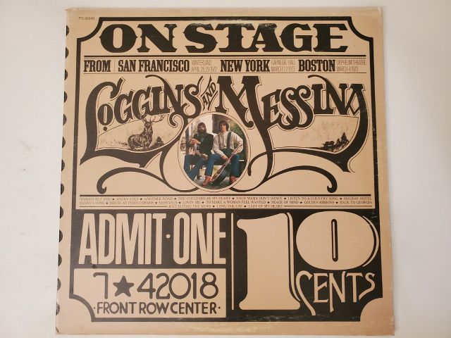 Loggins and Messina On Stage vinyl record