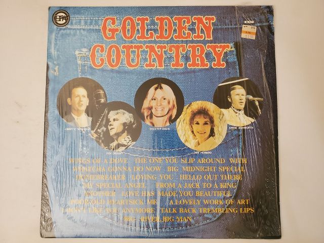 Various Artists Golden Country vinyl record
