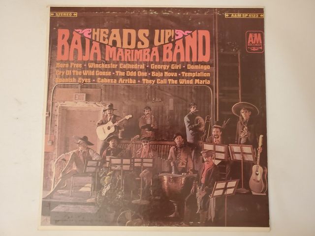 Baja Marimba Band Heads Up! vinyl record