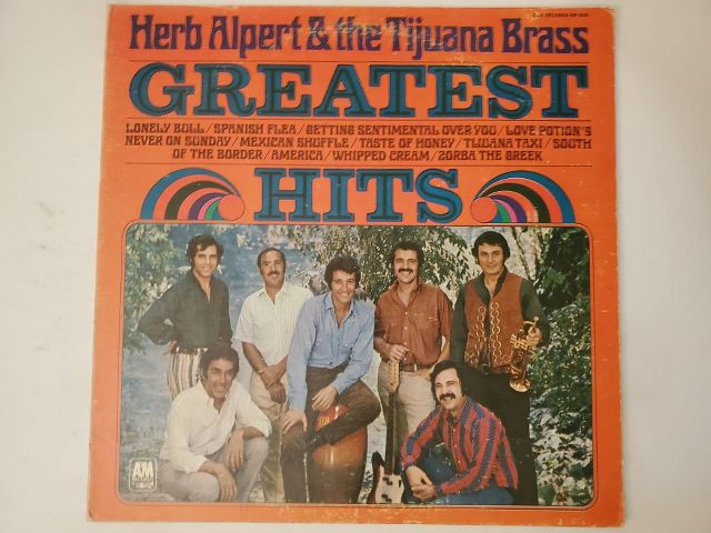 Herb Alpert & the Tijuana Brass Greatest Hits vinyl record