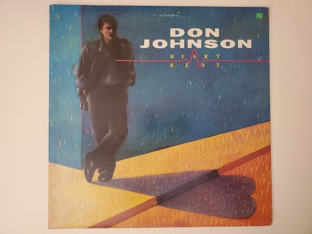 Don Johnson Heartbeat vinyl record