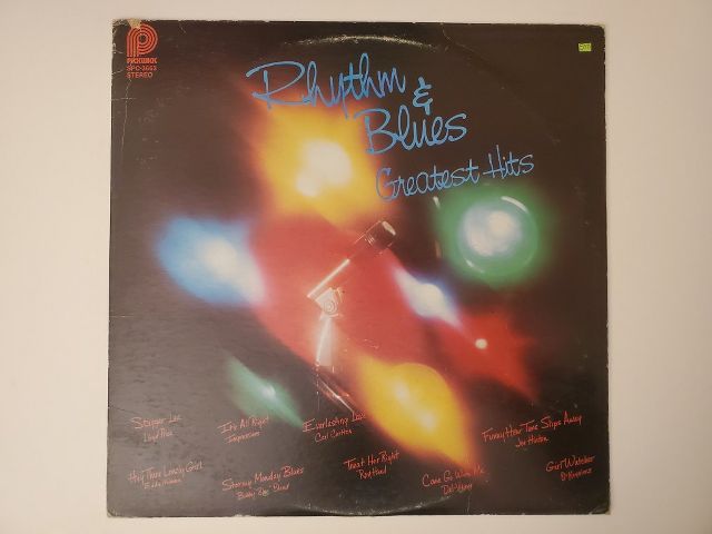Various Artists Rhythm & Blues Greatest Hits vinyl record