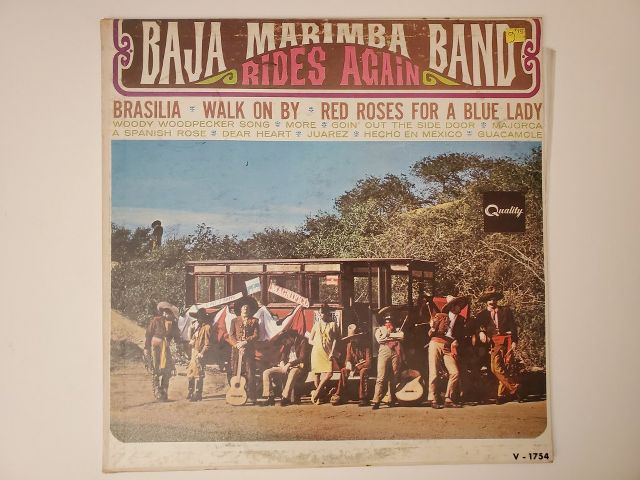 Baja Marimba Band Baja Marimba Band Rides Again vinyl record