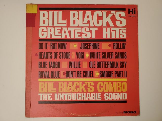 Bill Black's Combo Bill Black's Greatest Hits vinyl record