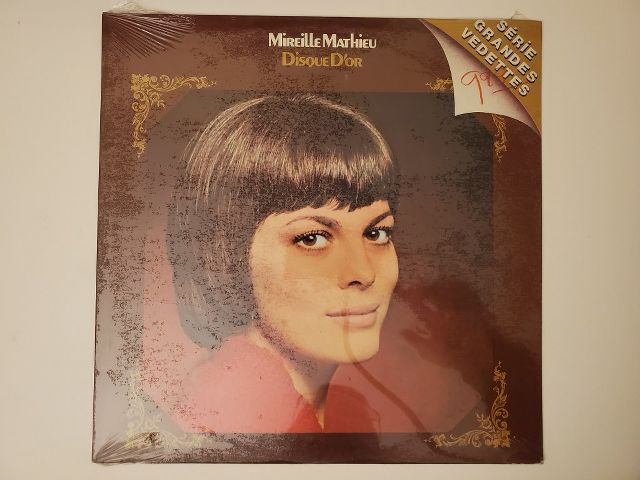 Mireille Mathieu Disque d'Or vinyl record