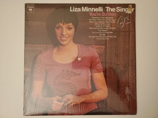 Liza Minnelli The Singer vinyl record