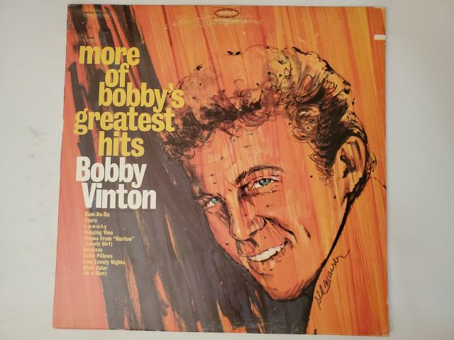 Bobby Vinton More of Bobby's Greatest Hits vinyl record
