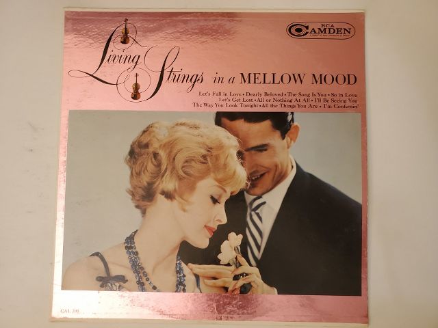 Living Strings In a Mellow Mood vinyl record