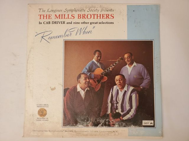 The Mills Brothers Remember When vinyl record