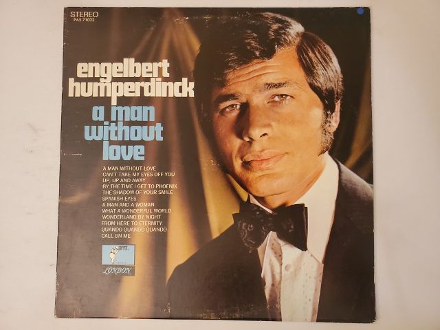 Engelbert Humperdinck A Man Without Love vinyl record