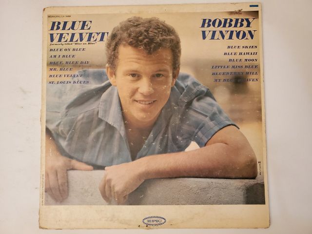 Bobby Vinton Blue Velvet vinyl record