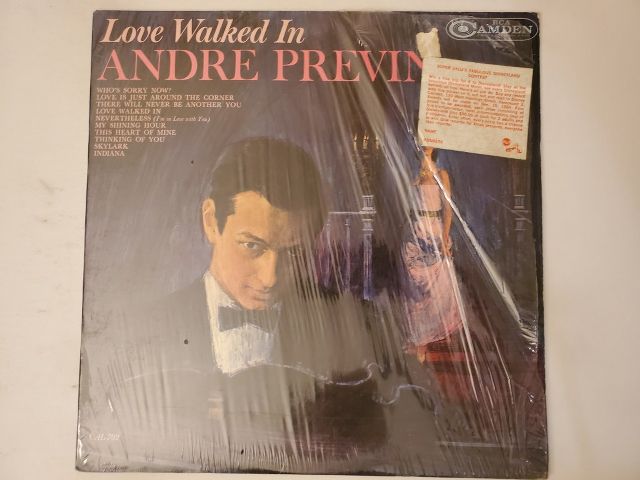 Andre Previn Love Walked In vinyl record