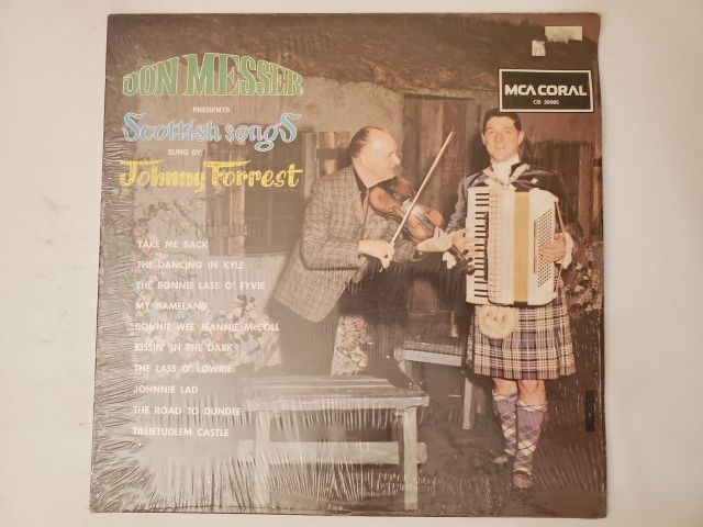 Johnny Forrest Scottish Songs vinyl record