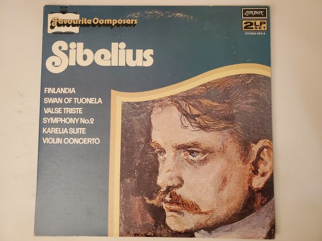 Jean Sibelius Favourite Composers vinyl record
