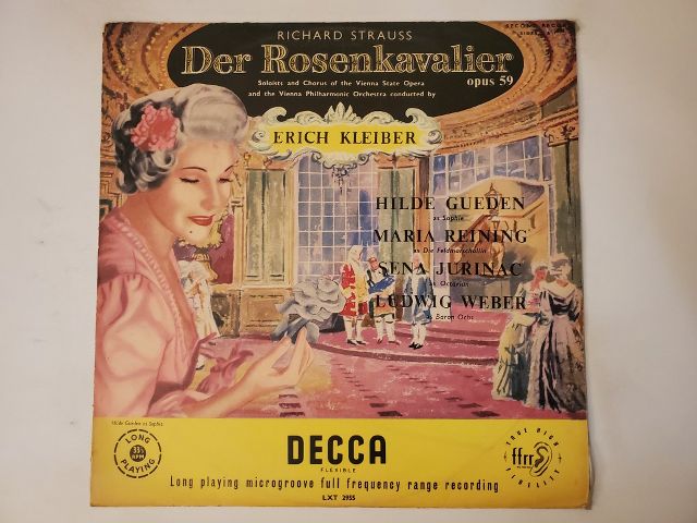 Erich Kleiber Der Rosenkavalier vinyl record
