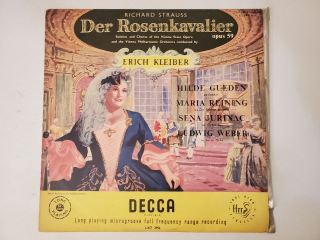 Erich Kleiber Der Rosenkavalier vinyl record