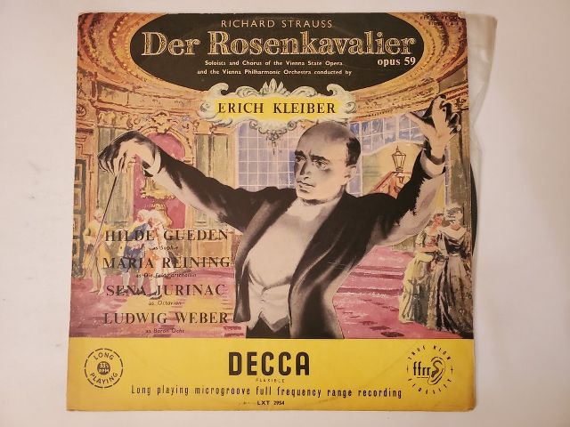 Erich Kleiber, Vienna Philharmonic Orchestra Der Rosenkavalier vinyl record