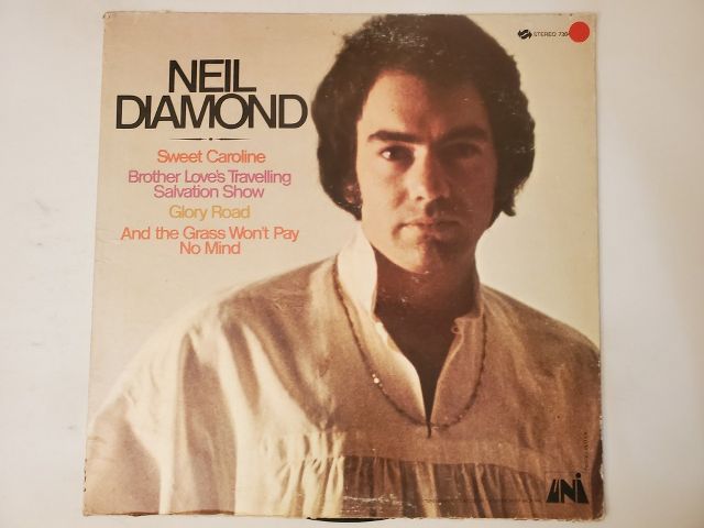 Neil Diamond Sweet Caroline vinyl record