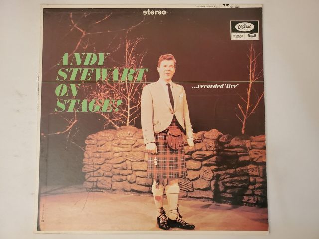 Andy Stewart On Stage vinyl record