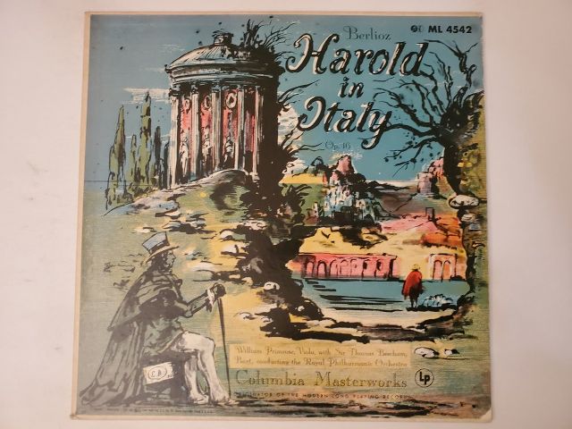 Hector Berlioz Harold in Italy vinyl record
