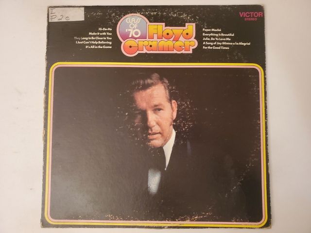 Floyd Cramer Class of '70 vinyl record