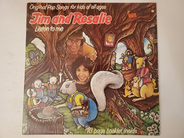 Jim and Rosalie Listen to Me vinyl record