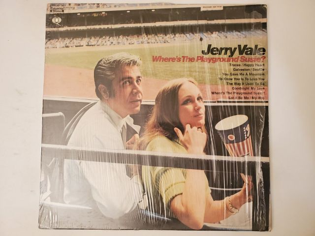 Jerry Vale Where's The Playground Susie? vinyl record