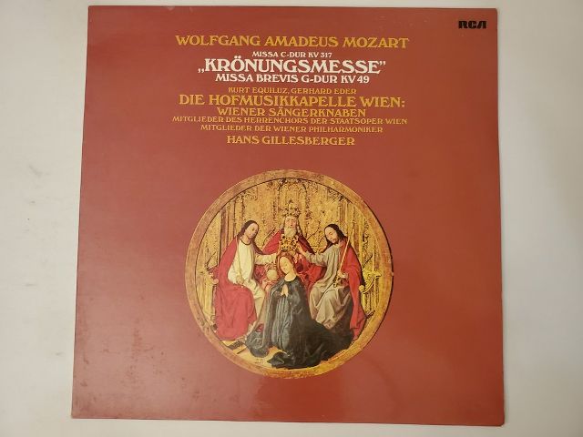 Wolfgang Amadeus Mozart Kr?nungsmesse / Missa Brevis G-Dur KV 49 vinyl record
