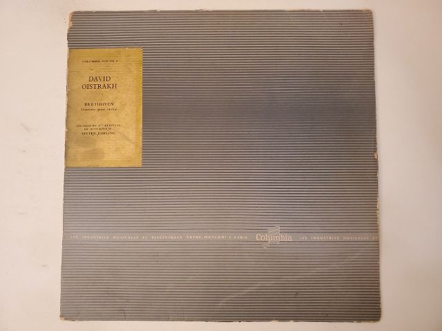 David Oistrakh Beethoven: Concerto pour violon vinyl record