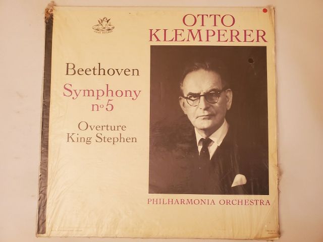 Otto Klemperer Beethoven Symphony No. 5 Overture King Stephen vinyl record