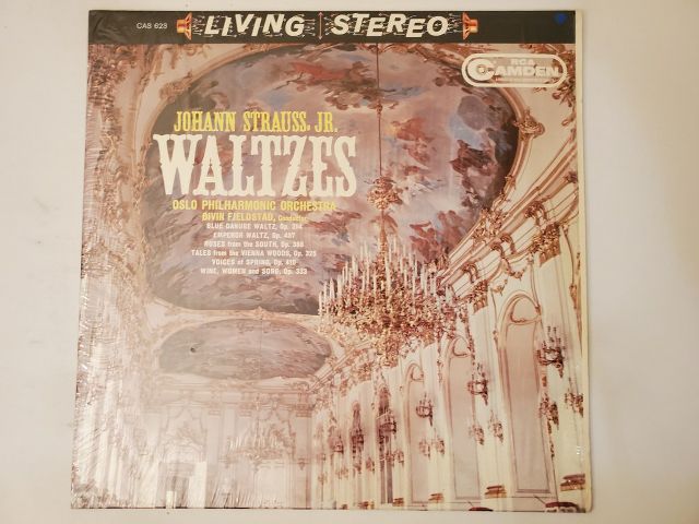 Johann Strauss Jr. Waltzes vinyl record